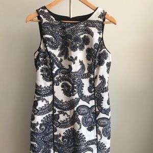Sleeveless Paisley Dress